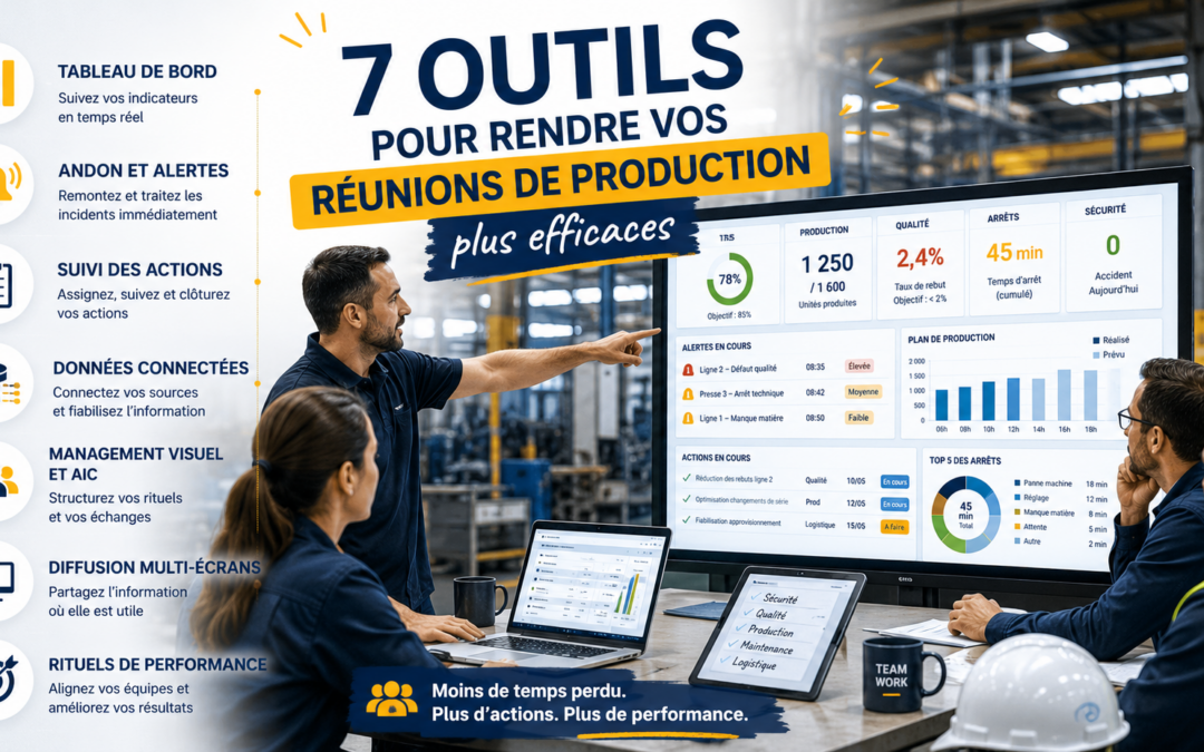 7 outils pour rendre vos réunions de production réellement efficaces